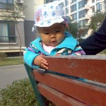 雪莱爸一个人带雪莱去打疫苗