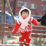 下楼玩了一会儿