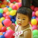 早教试听，摔了一身泥