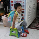 幼儿园第一个半天：送