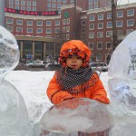 中山广场冰雕(补记)