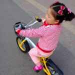 第一次骑自行车去幼儿园