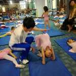 舞蹈课上哭的很委屈