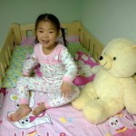 终于可以睡新床了