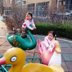 去小朵朵家玩了一下午