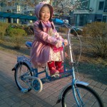 亲子自行车