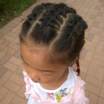 关于早晨编辫子